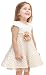 Lilax Little Girls' Sparkle Polka Dot Twirl Dress