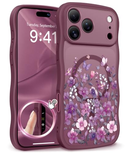 GVIEWIN for iPhone 17 Pro Case Compatible with MagSafe