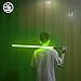 YDDSABER Lightsaber Black hilt Series, Jedi Sith Zero 1 Classic Led Aluminum Hilt Saber, Smooth Swing,Blaster and Locking Types Light Saber Support Realistic Dueling Battle (Green)