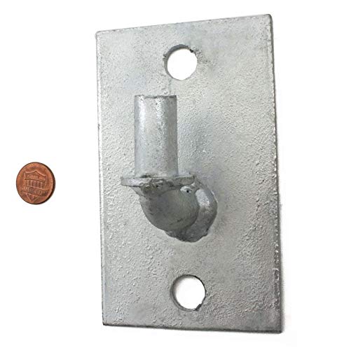 WALL PLATE HINGE, Chain Link Fence Gate Hinge, wall mount hinge