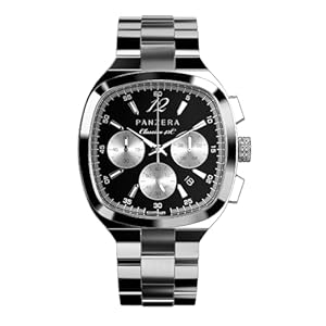 PANZERA Classivo 43C Stainless Steel Luxury Watch for Men – Analog Luxury Time Piece – Automatic Wrist Watches for Men – Designed & Assembled in Australia
