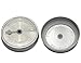 Stainless Steel Straw Hole Tumbler Lids for Mason, Ball, Canning Jars (5 Pack, Wide Mouth)