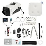 UNQWIN Diesel Heater 12V 5KW Diesel Air Heater with LCD Display,Remote Control & Silencer 10L Tank...