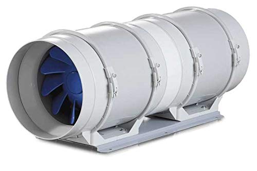 Blauberg Estrattore BI-Turbo 31,5cm + Cavo - 1750m3/h con Termostato