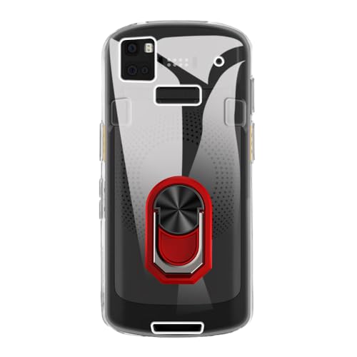 UOGNADGD �t���L�V�u���P�[�X + �����O�z���_�[ Zebra TC5301 �Ƃ̌݊������� �ϏՌ��J�o�[���}�O�l�b�g�����J�X�^�C���X�^���h (�N���A+���b�h�����O)