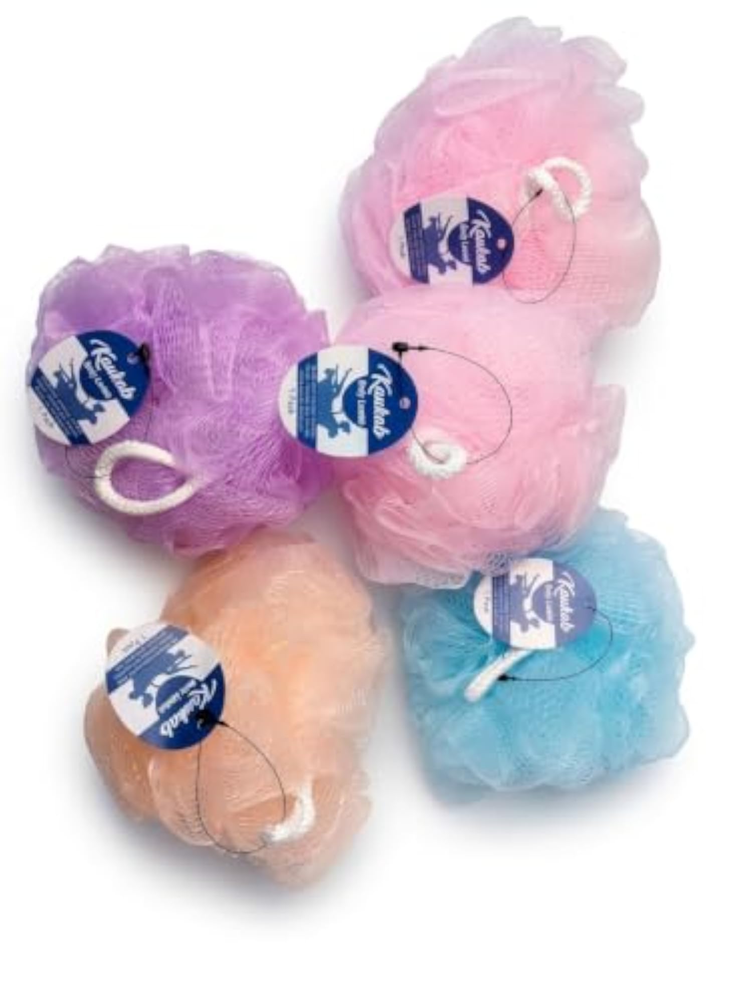 Raukab Bath Loofah Body Scrubber, Eco-Friendly