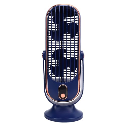 Ventilateur tour de table bleu à 5 vitesses et moteur sans balais