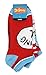 Dr. Seuss Thing 1 And Thing 2 Adult Combo 3 Pack Ankle Socks