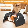 Yipetor Slow Feeder Dog Bowls for Liquid Treat, Anti-Slip【Entertained Ball-in】 Bone Broth Dog Lick Bowl, 3/4 Cup Yogurt Pup Lick Toy for Large Medium Small Breeds Dietary Supplement/Post-op Nutrition #1