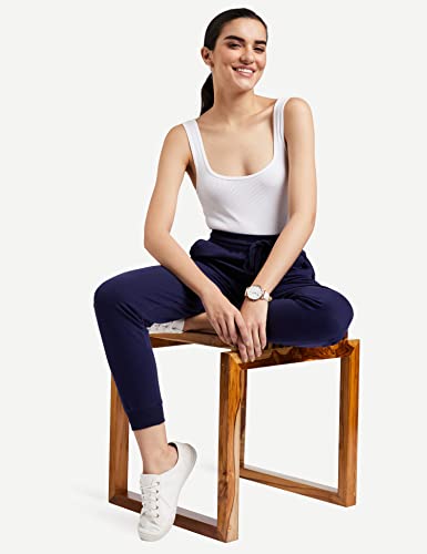 Image of Amazon Brand - Symbol Women Ankle Lenght Regular Fit All-Season Jogger Track Pant (Available in Plus Sizes)