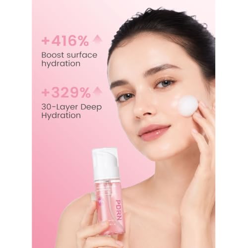 PDRN Pink Collagen Bubble Serum, Hydrating Face Serum for Women, Boost Elasticity and Plumping Skin, Anti-Aging Skincare, Lightweight Fast-Absorbing, for Smooth, Glow-Looking Skin, 100ML - Image 5