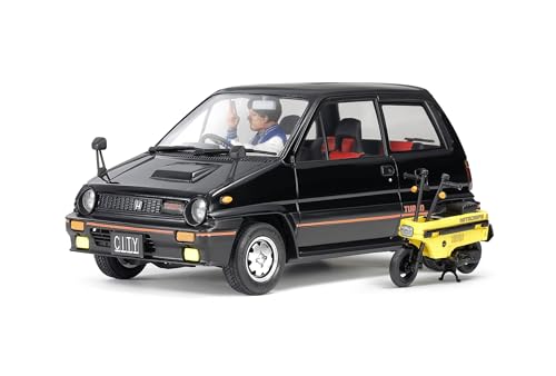 Honda City Turbo Tamiya maquette 24369 voiture miniature pour diorama retro