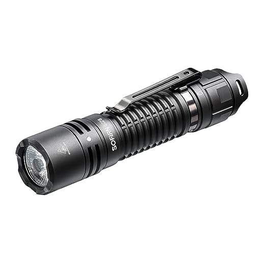 sofirn SC28 Lampe Torche LED Ultra Puissante, 2800 lumens, Mini Lampe Torche avec Stroboscope Instantané, USB-C, IPX8, Clip, Mode Tactique, Idéale pour Patrouille, Randonnée et Situations d’Urgence