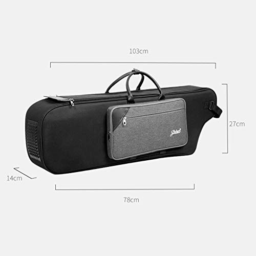 Jc Sax Bag Baritone Saxophone Case Waterproof And Moisture-Proof Oxford Wear-Resistant Material Handle And Double Shoulders Carry Thick Shock-Absorbing Sponge Be Saxophone Bag thumb #2