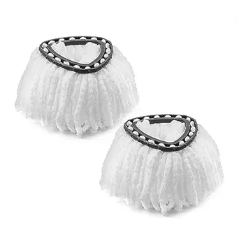 Mop Head Refill, Spin EasyWring Mop Replacement Head Microfiber(Pack of 2)
