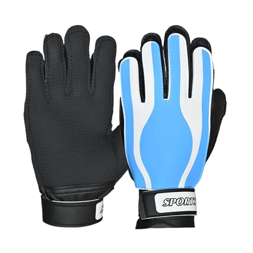 Generico Guantes de portero – Guantes de fútbol portero adultos, deportivos de fútbol acolchados transpirables para entrenamiento escolar competiciones