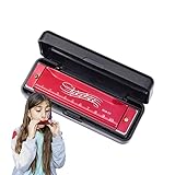 ✼Simple à transporter : ces harmonicas pour sont compacts et légers, vous pouvez donc les emporter partout où vous allez. Vous pouvez les utiliser à tout moment pour la musique ou vous amuser, et ils sont faciles à transporter dans votre poche ou votre sac.