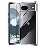 Case for Google Pixel 7a 6.1-Inch 2023, Non-Yellowing Shockproof Protective Phone Cover, Anti-Scratch Soft TPU Transparent Back Cover(Clear)