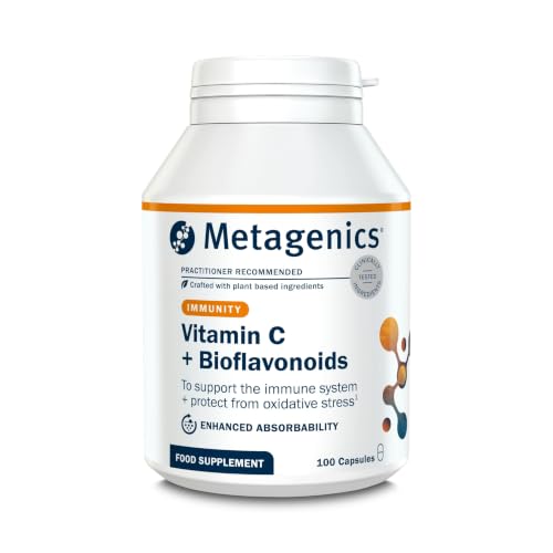 Metagenics Vitamin C & Bioflavonoids Immune Support - 100 Capsules