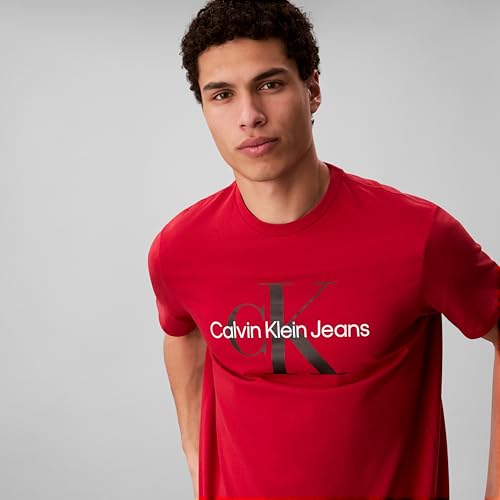 Image of Calvin Klein Men's Monogram Logo Crewneck T-Shirt