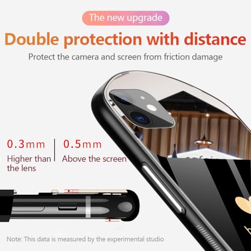 Coque iPhone XS verre trempé avec cordon pour éviter les chutes