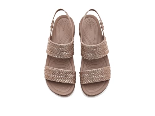 Image of Crocs Women's Brooklyn Low Wedge Sandals