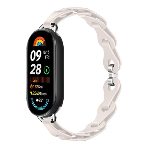 2 Stück Nylon-Armbänder Für Xiaomi Band 8/9/10 – Wasserdicht, Elastisch & Bequem