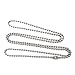 2mm Fine Sterling Silver Ball Chain Necklace - 26 inches