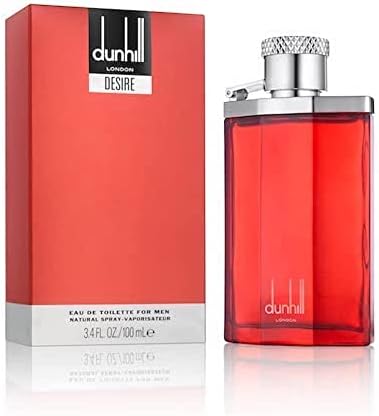 Desire By Alfred Dunhill For Men. Eau De Toilette Spray 3.4 Ounces, Red
