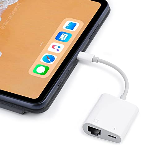 RJ45 Ethernet Adapter for lPhone[Compatible with Apple MFi Certified],10/100Mbps,Support iOS 15, Ethernet Adapter with Charge Port by Giochem - Image 6