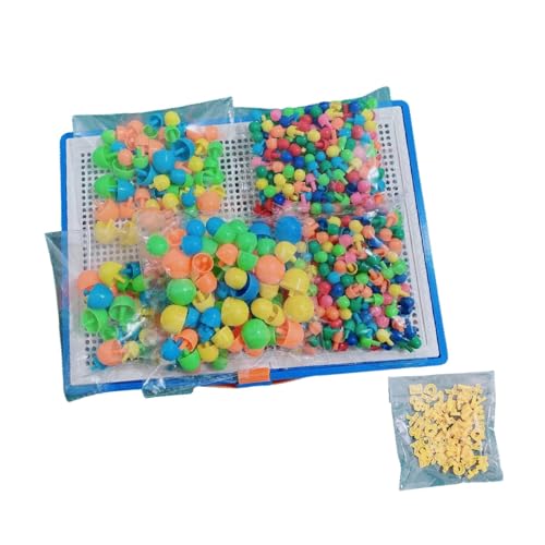 Jeu de construction éducatif champignon 648 pièces pour canaliser et occuper les enfants actifs