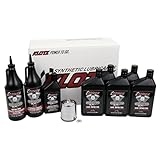 Klotz 5 Quart 20W/50 Synthetic Motor Oil Change Kit for 1999-2018 Twin Cam &...