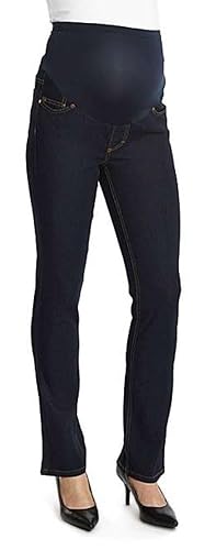 Miniatura 2 de Rumor Has It Vaquero de mezclilla de maternidad con cinco bolsillos y pierna recta súper suave