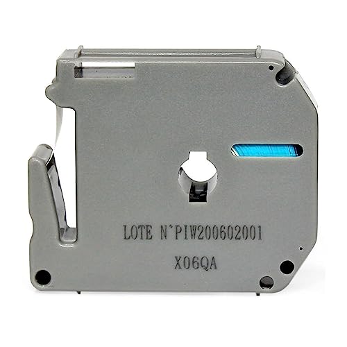 Fita Para Rotulador, Masterprint, Eletrônico, 12Mmx8Mts, M-K231, Preto E Branco