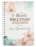 The 5-minute Bible Study Journal for a Less Stressed Life