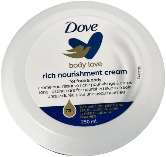 Cream Rich Nourishing Body Cream 250ml – Deep Moisturising Body Cream for Soft & Smooth Skin