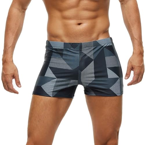 2-in-1 Badeshorts Herren Mit Kompression - Schwimmhose Mit Taschen