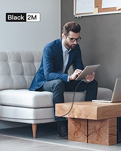 Kuulaa Usb C To Usb C Cable,Usb C To Lightning Cable,2 Pack 65W Fast Charge Magnetic Charging Cable,Data Transfer Cable Compatible For Iphone/Samsung/Pixel/Macbook/Ipad Air/Pro(6Ft/6Ft) #TOP7