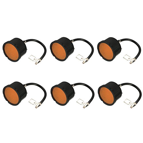 LDEXIN 4pcs 1/4HP Refrigerator Overload Protector 220V Thermal Overload Protector Compressor Replacement Part for Freezer Motor Fridge