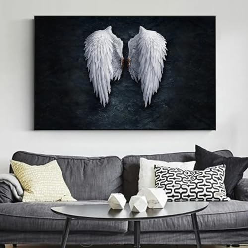 Cadre intérieur 60x110cm ailes d ange une idée cadeau design originale