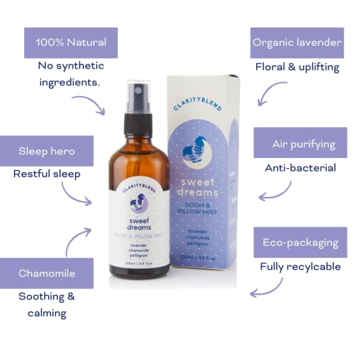 Clarity-Blend-Aromatherapy-Pillow-Spray-and-Room-Mist-100-Natural-with-Pure-Aromatherapy-Essential-Oils-Multiple-Scents-Sweet-Dreams
