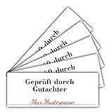 Sachverständigen-Zubehör 5er Set | Aufkleber Sticker Prüfzeichen | Gutachter Ausrüstung für Immobilienbewertung & Wertgutachten | Auto KFZ Sachverständiger geprüft | extra stark haftend fertig geprüft