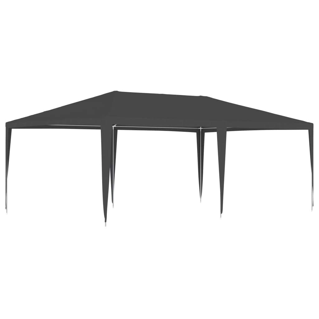 Chusui Gazebo Professionale 4x6 m Antracite 90 g/m²,Gazebo,Gazebo Professionale,Gazebo da Giardino,Gazebo Esterno