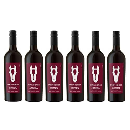 6x 0,75l - 2023er - Dark Horse - Cabernet Sauvignon - California - USA - Rotwein trocken
