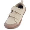 WHITIN Toddler/Boys/Girls Barefoot Shoes | Kids Wide Width Minimalist Sneakers | Classic Canvas | Supports Natural Foot Growth