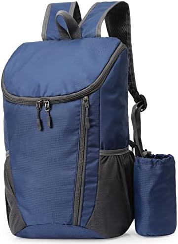 Hiking Backpack,Water Proof Lightweight Packable Hiking Daypack for Travel Camping Outdoor Portable -Blue