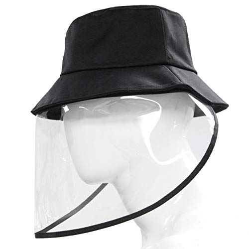Letusto Protective Facial Mask Safety Face Shield Particulate Respirator Anti Spitting Splash Hat Removable Isolation Anti Pollution Hat Windproof Sand Dustproof Windshield Fisherman Hat… #TOP3