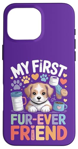 My First Fur Ever Friend 킢q̃A[g X}zP[X iPhone 16 Pro Max p