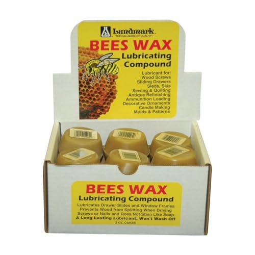 Lundmark Bees Wax General Purpose Bees Wax Lubricating Compound 2 oz.