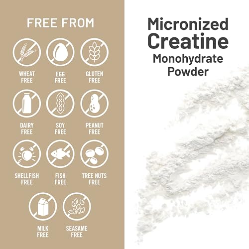 NatureWise Micronized Creatine Monohydrate Powder, 5000mg (5g) Per Serving - Creatine for Women & Men - Pure, Unflavored, Supports Lean Muscle Mass, Endurance - 100 Servings - image 9